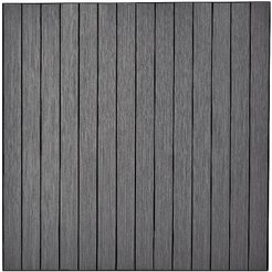 Панели реечные ПВХ LAKO DECOR Серый 600х600х2,5мм (упак 1,8м²)