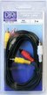 Шнур Dori 3RCA-3RCA L=3м