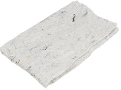 Салфетка д/уборки пола Home Palisad 50х70см, хлопок, полиэстер, белый