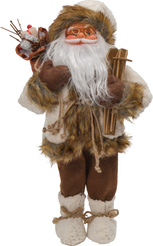 Фигура Дед Мороз с лыжами 64см OH-2025-SS53