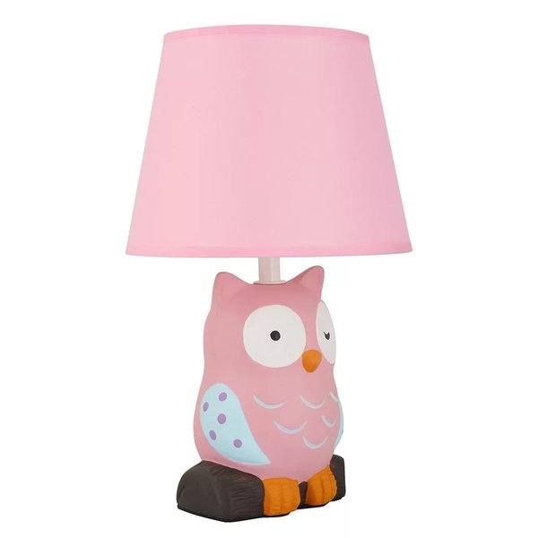 Лампа настольная Camelion KD-551 розовый Совёнок