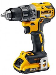 Шуруповерт аккумуляторный DeWalt DCD791D2 Li-Ion 70Нм 18.0В 2х2Ач