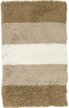 Коврик для ванной комнаты 50х80см Zenfort Шенилл полиэстер бежевый