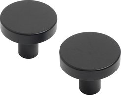 Ручка-кнопка BL матовый черный StahlBuro AP2401 2шт