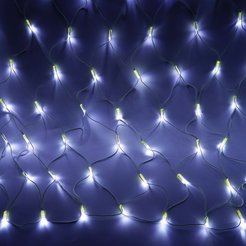 Электрогирлянда Сетка внешняя 1,5х2м 160LED,холодный белый B8-160CW
