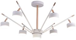 Люстра ATENA 7хGX53 R-750x350-WHITE/GOLD-220-IP20