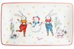 Тарелка Lefard Winter Story 20,5х12,6см зайцы, снеговик, фарфор
