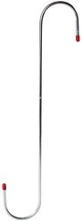 Крючок S-образный оцинкованный Larvij LG003V40 39,5х15см до 30кг