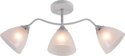 Люстра Leva 4060-3 WH+CR, 3xE27/60W (62х13,5х27мм)