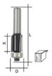 Фреза кромочная прямая Fit D16х25мм