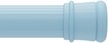 Карниз для ванной Milardo 110-200см прямой раздвижной, голубой арт.011A200M14