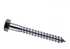 Болт DIN 571 сантехнический оцинк 8х50 (40шт)-конт.Profit