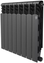 Радиатор биметаллический Royal Thermo Revolution Noir Sable 500х80 8 секций