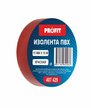 Изолента ПВХ PROFIT 15мм х10м красная