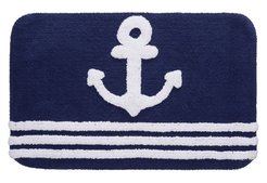Коврик для ванной комнаты 50х80см Royal Navy хлопок