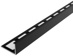 Профиль для плитки окантовочный чёрный ПК 01-12.2700.15