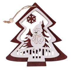 Украшение из дерева Ёлка 14см SYMZPB-442112