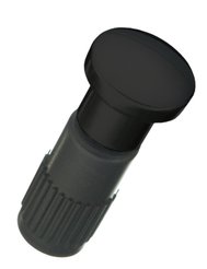 Заглушка рейлинга модерн Lemax RAT-16BL черный матовый
