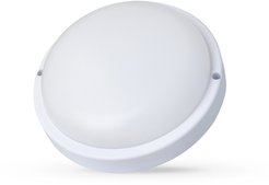 Светильник LED ЖКХ влагозащищенный с датчиком движения Ultraflash LBF-0301S C01 12 Вт IP65 220В круг