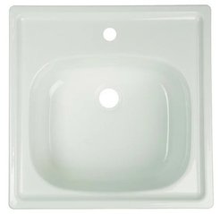 Мойка стальная эмалир.50х50 (ВИЗ) с кроншт.