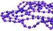 Бусы новогодние 270х1,1см фиолетовый SYZLA-222104 Бусы новогодние 270х1,1см фиолетовый SYZLA-222104