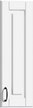 Фасад Регина24 24,6х71,3х1,6см Ф-25 Белый матовый