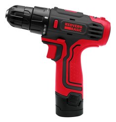 Шуруповерт аккумуляторный RedVerg Basic SD10L/1, Li-Ion, 15Нм, 10.8В, 1х1.3Ач
