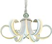 Люстра светодиодная 156W AMBRELLA LIGHT FL118/6 WH с пультом ДУ
