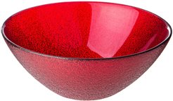 Салатник Bronco Party Red 16см стекло