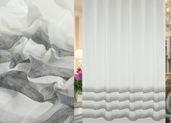 Тюль Лен фентези JAS G2792-C1/280 LFen ut серый