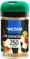Зубочистки Чистюля 250шт Зубочистки Чистюля 250шт