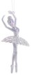 Украшение фигурное Балерина 14х6см, радужно-белый, акрил, SYYKLC-1923030 Украшение фигурное Балерина 14х6см, радужно-белый, акрил, SYYKLC-1923030