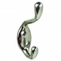 Крючок для пальто и шапки тяжелый LK0403 никель