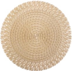 Салфетка сервировочная Рыжий кот 38см бежевый ПВХ