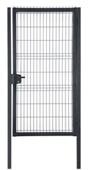 Калитка из сварной сетки Hard с замком 2030х1000мм графит