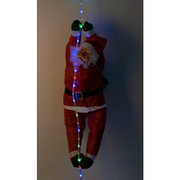 Фигура Дед Мороз на тросе 90см, LED-подсветка, SYLR-0522011C