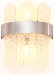 Светильник настенный с хрусталем TR5337/2 CH/FR хром/матовый G9/2 max 40W 270x200x140