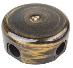 Коробка распред.Ретро 110мм бронза