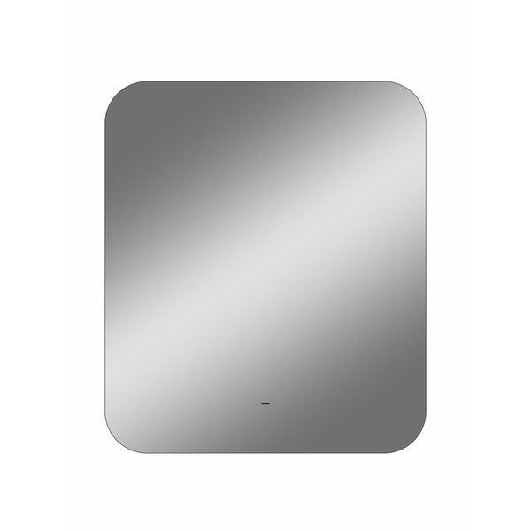 Зеркало Kler Led 60х70см с бесконтактным сенсором, холодная подсветка