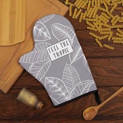 Варежка-прихватка Ease 20х28см, саржа, 100% х/л, ватин 250г/м2