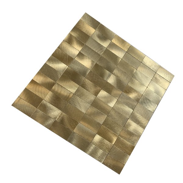 Мозаика Tessare 30,5х30,5х0,4см алюминий золотистый (HSLSB02)