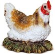 Фигура садовая Курица в гнезде h19см F07784