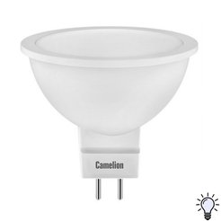 Лампа светодиодная Camelion LED GU5.3 4000К JCDR 9Вт 220В нейтральный белый свет