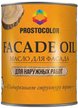 Масло для Фасада PROSTOCOLOR Полуматовое Бесцветное (0,75л)