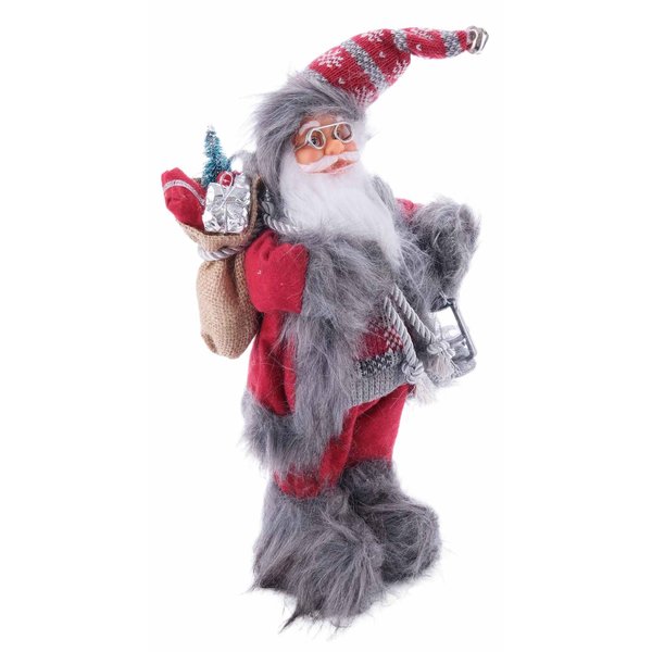 Фигура Дед Мороз с подарком 30см, SYSDLRA-1423092