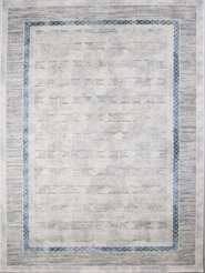 Ковер AMELI 9244B S.L.GREY / P.D.BLUE 0,78х1,5м