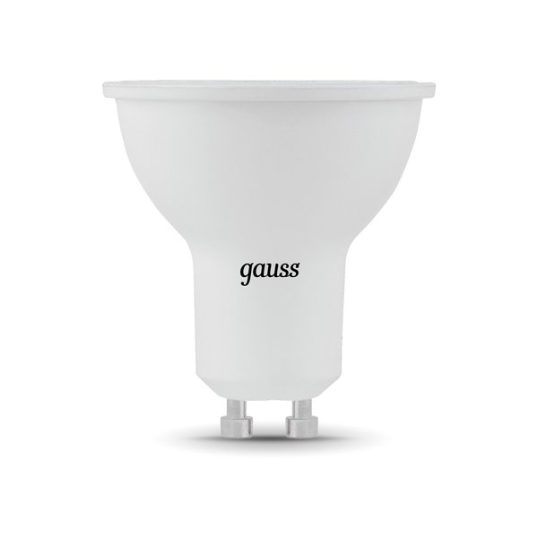 Лампа светодиодная Gauss 7Вт GU10 4100K свет нейтральный белый