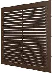 Решетка вентиляционная вытяжная АБС 170х240,коричневая
