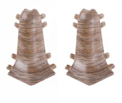 Угол внутренний LEXIDA 58мм флоу-пак Дуб снежный 215 2шт