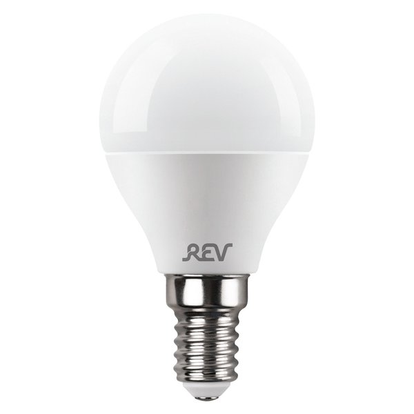 Лампа светодиодная REV 11Вт E14 шар 6500K свет холодный белый
